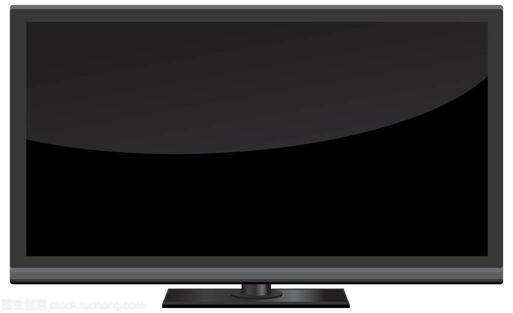 电视屏幕矢量图 技术、应用与设计之美